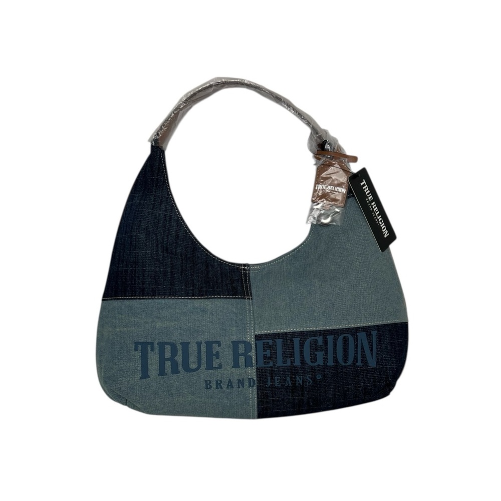 True Religion Denim Patchwork Hobo Bag - Picture 5 of 11